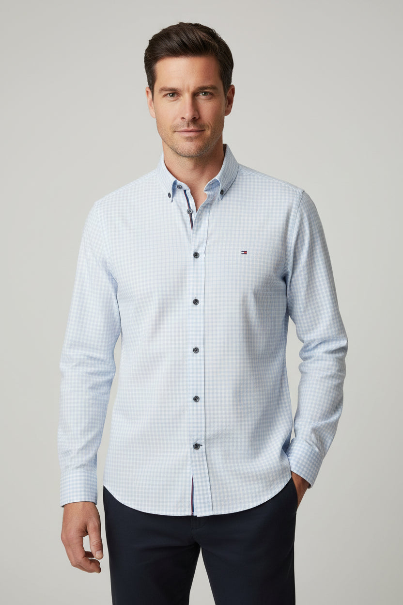 TOMMY HILFIGER CAMISA VESTIR MANGA LARGA DE HOMBRE
