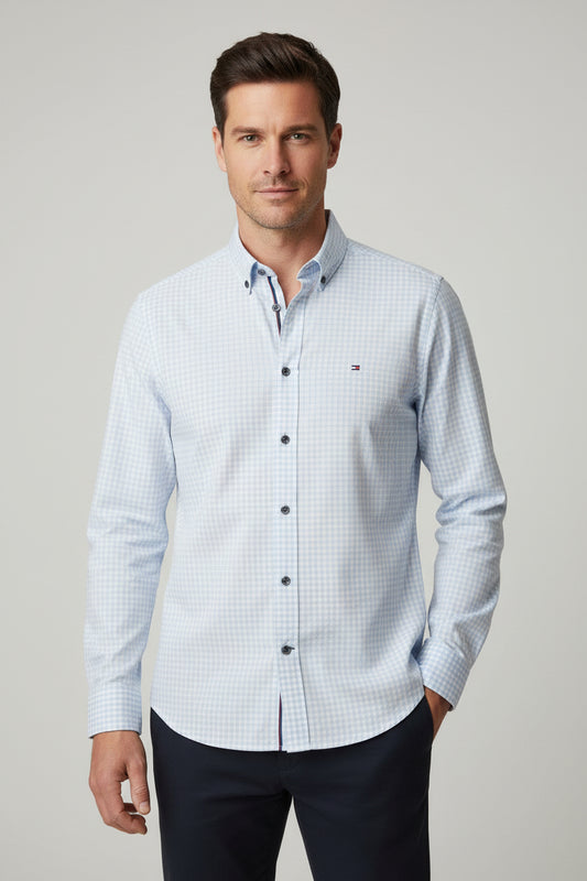 TOMMY HILFIGER CAMISA VESTIR MANGA LARGA DE HOMBRE