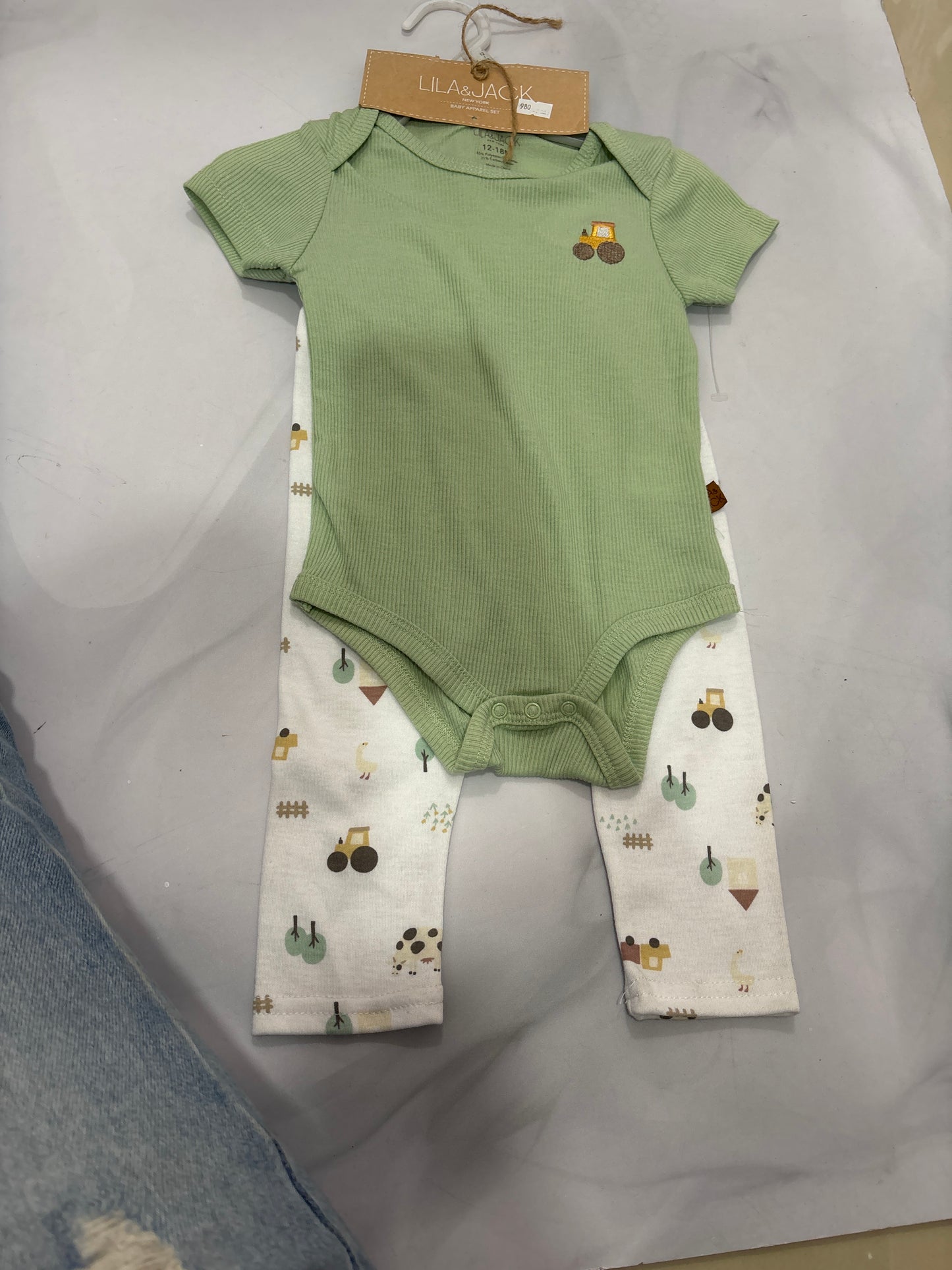 LILA Y JACK CONJUNTO BEBÉ