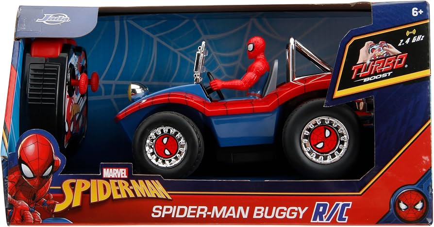 CARRO CONTROL REMOTO SPIDERMAN