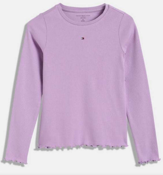 TOMMY HILFIGER CAMISA MANGA LARGA DE NIÑA