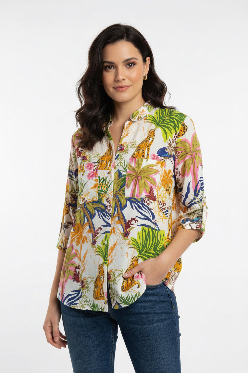 ROSE + OLIVE BLUSA DE MUJER