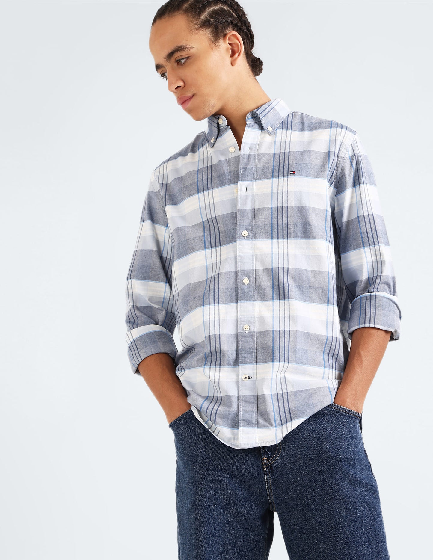 TOMMY HILFIGER VESTIR MANGA LARGA