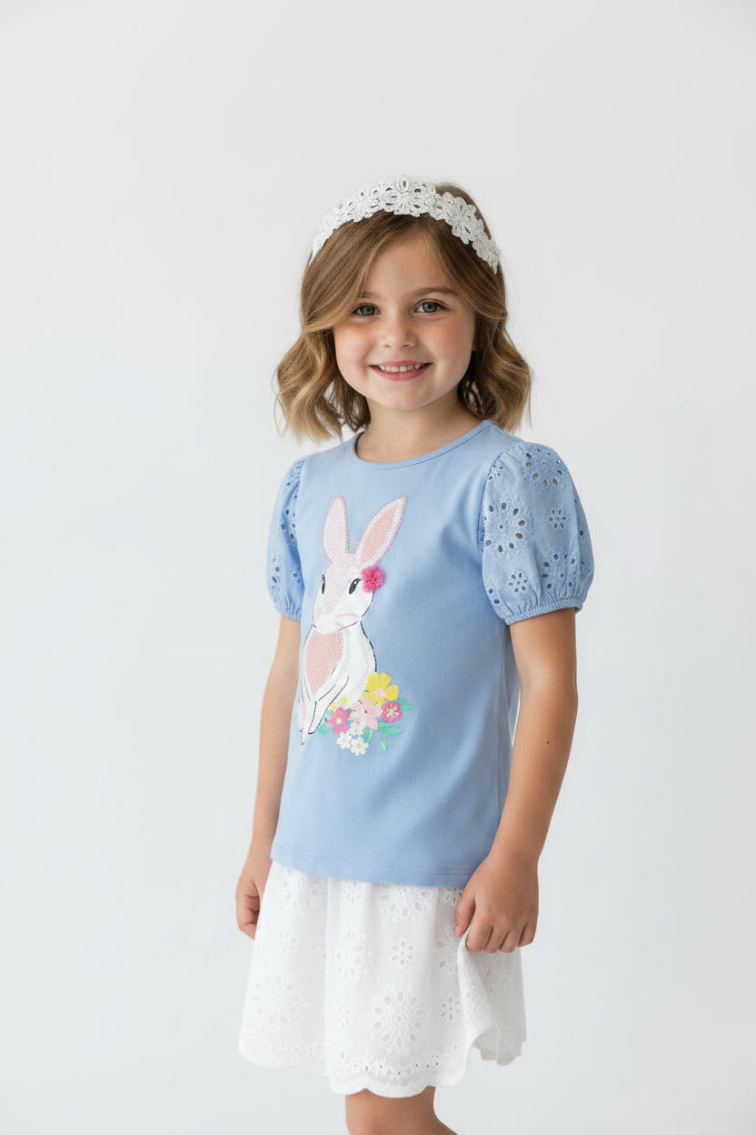 CYNTHIA ROWLEY CONJUNTO DE NIÑA. 3 PIEZAS