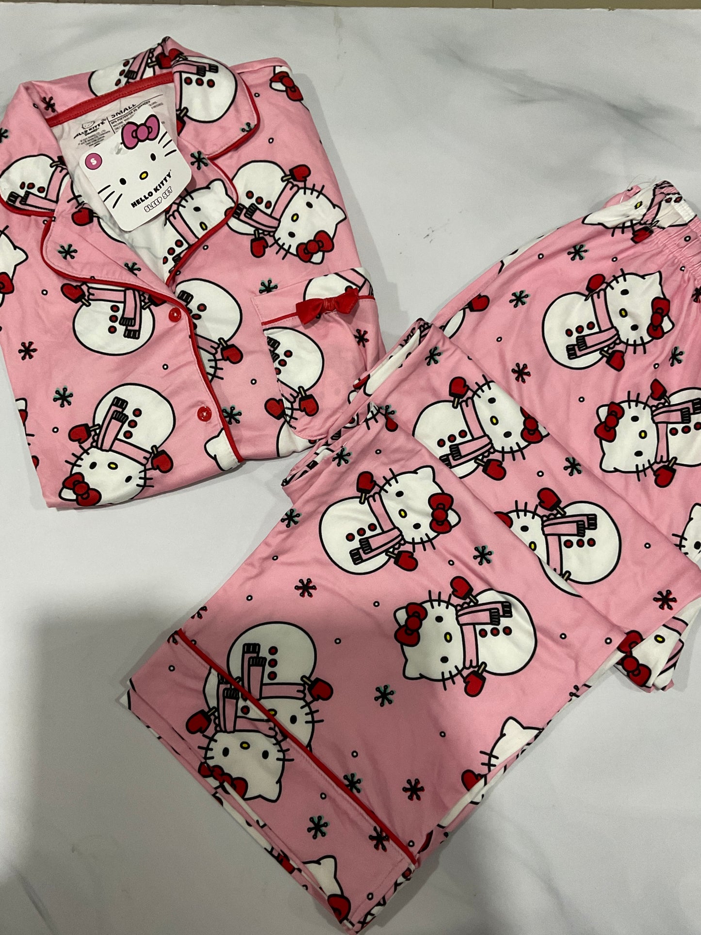 HELLO KITTY PIJAMA DE MUJER