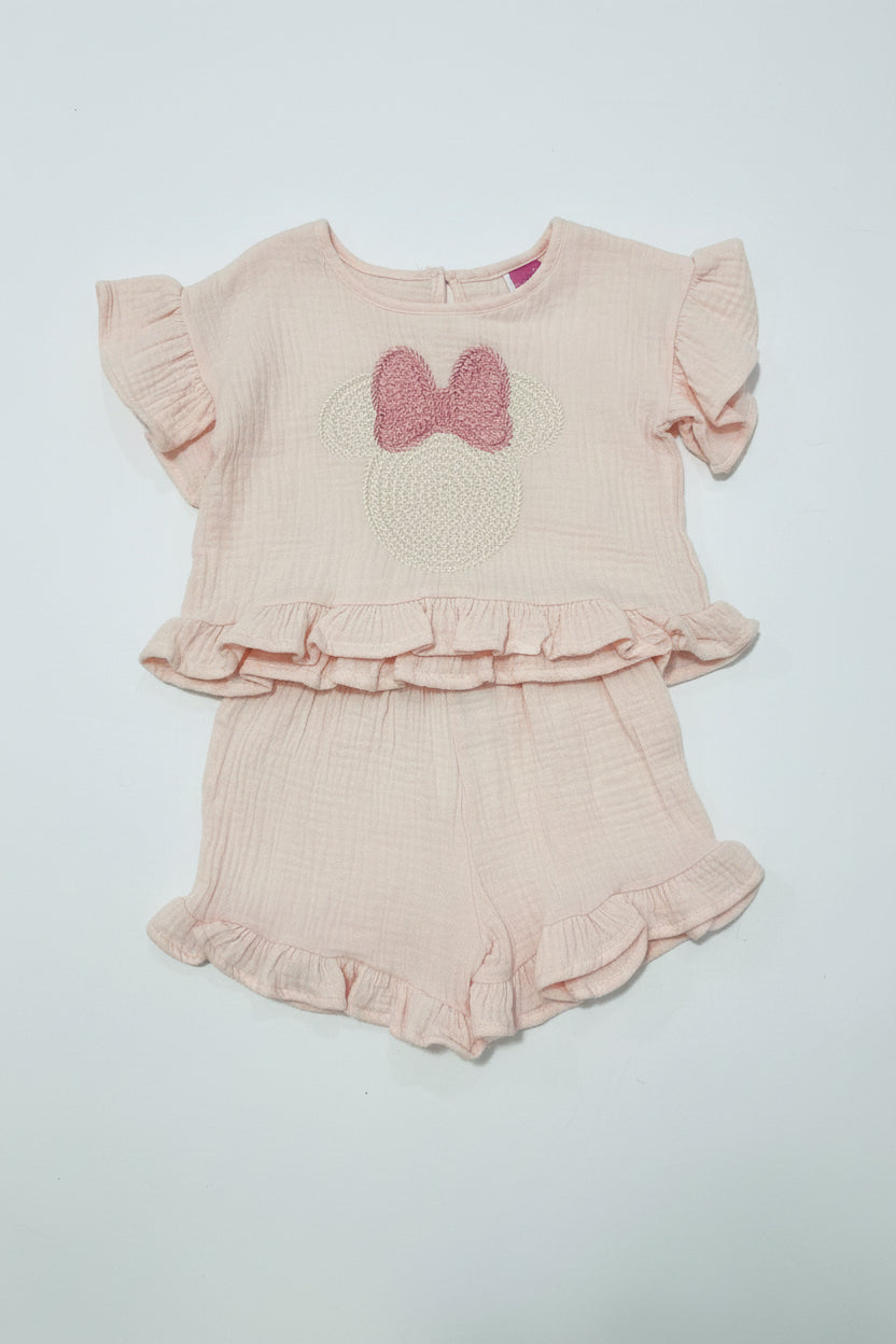 DISNEY MINNIE CONJUNTO DE NIÑA