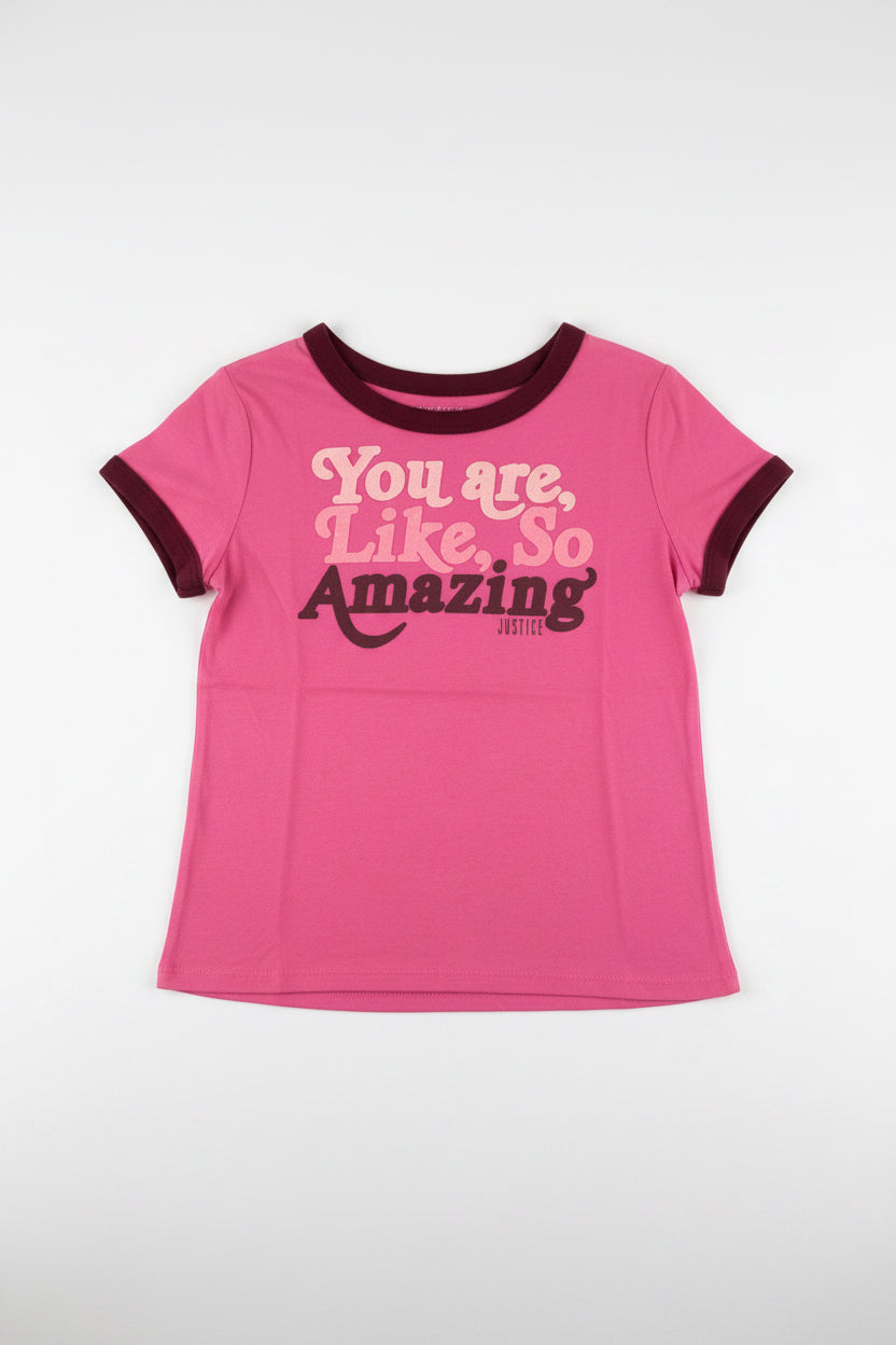 JUSTICE CAMISETA DE NIÑA