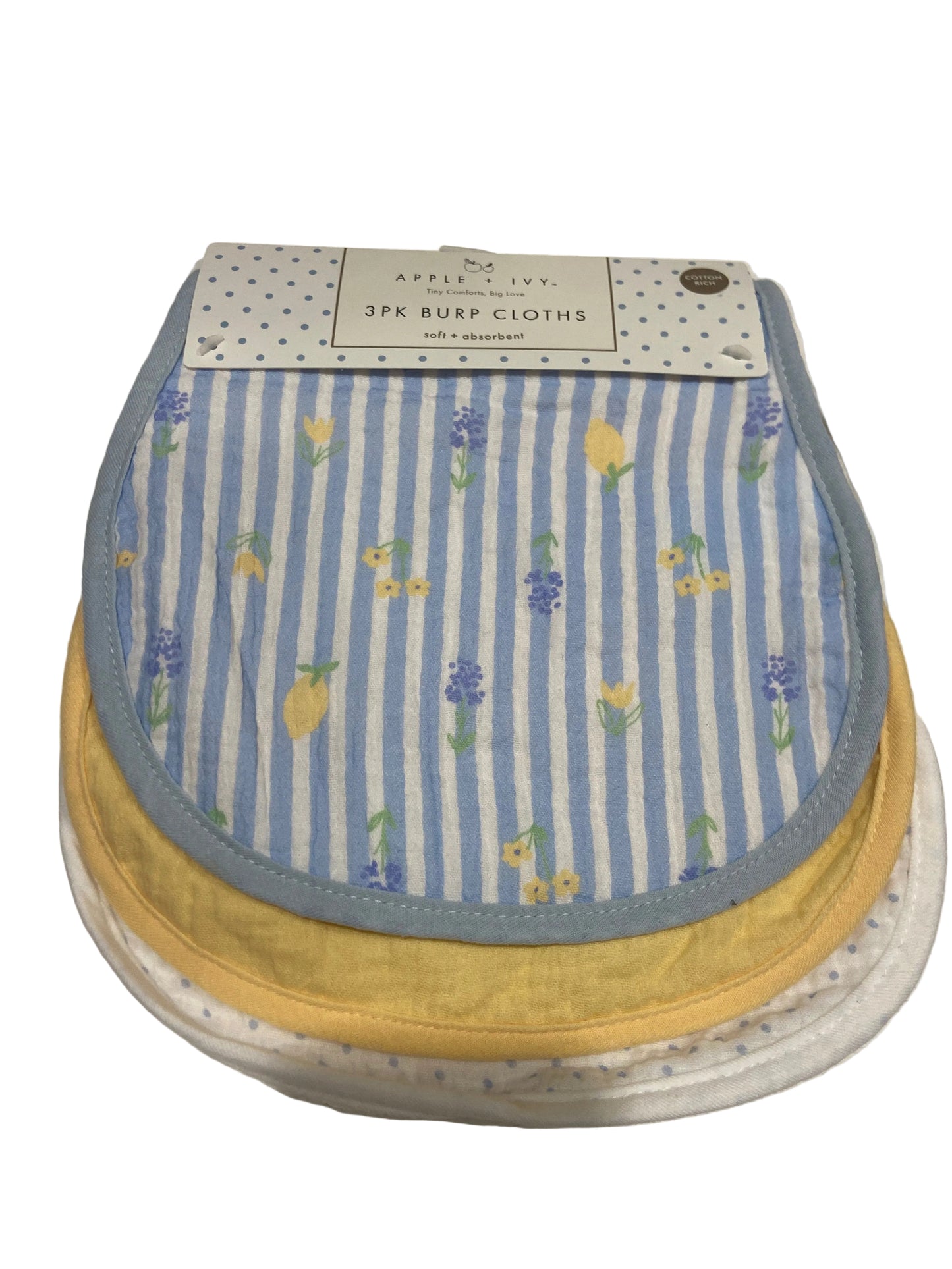 APPLE + IVY BURP CLOTHS