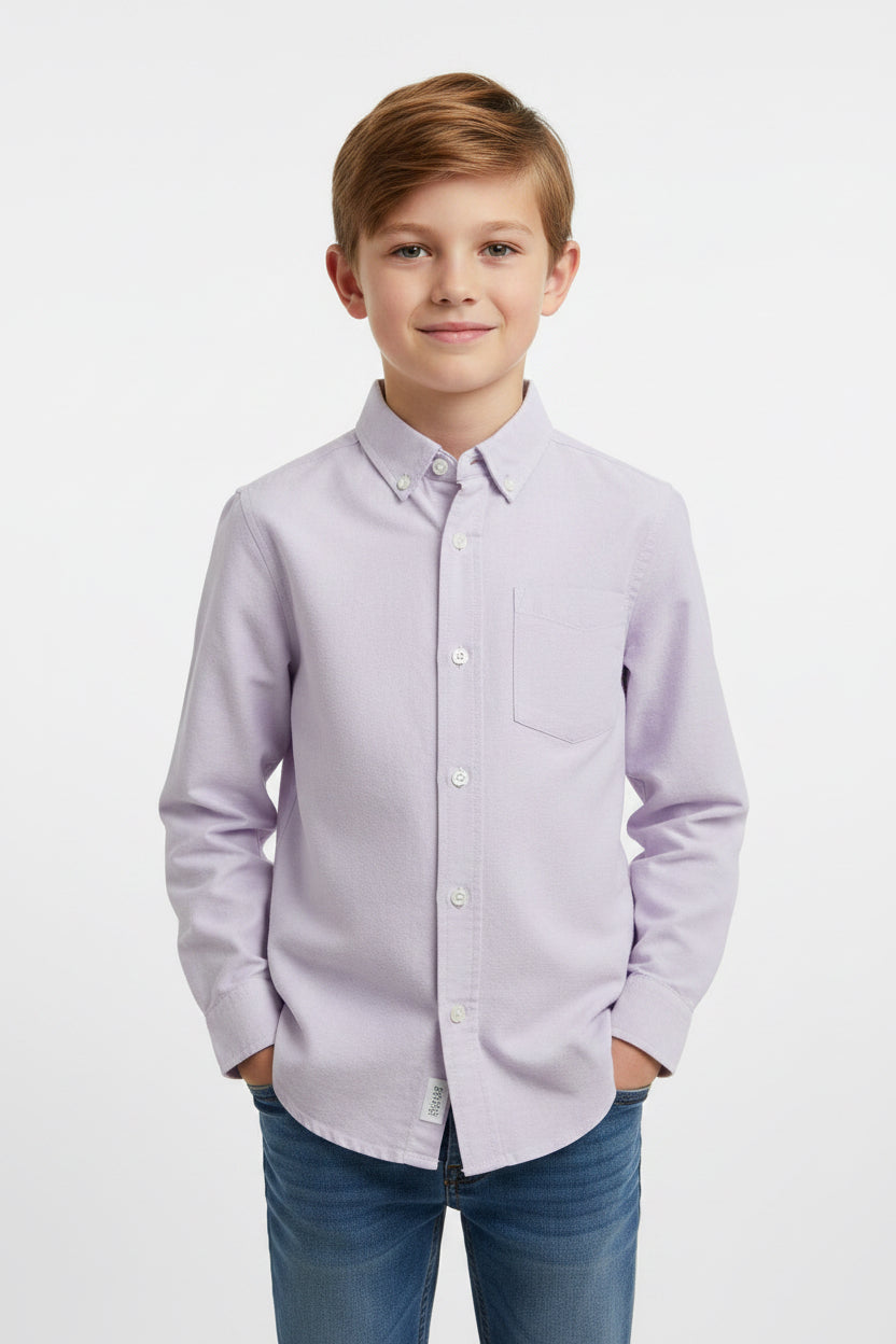CAT & JACK CAMISA VESTIR MANGA LARGA DE NIÑO