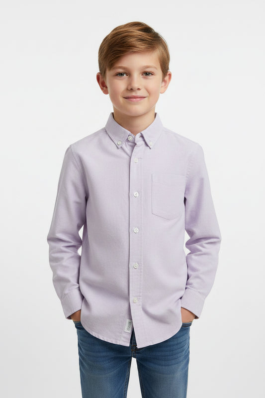 CAT & JACK CAMISA VESTIR MANGA LARGA DE NIÑO