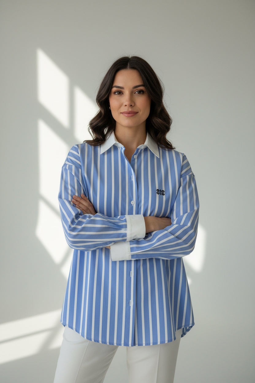 ELA CAMISA MANGA LARGA DE MUJER