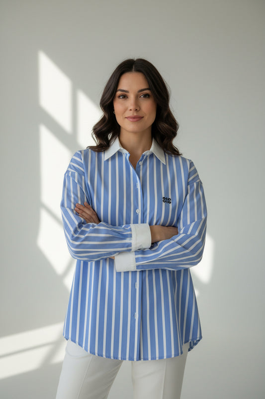 ELA CAMISA MANGA LARGA DE MUJER