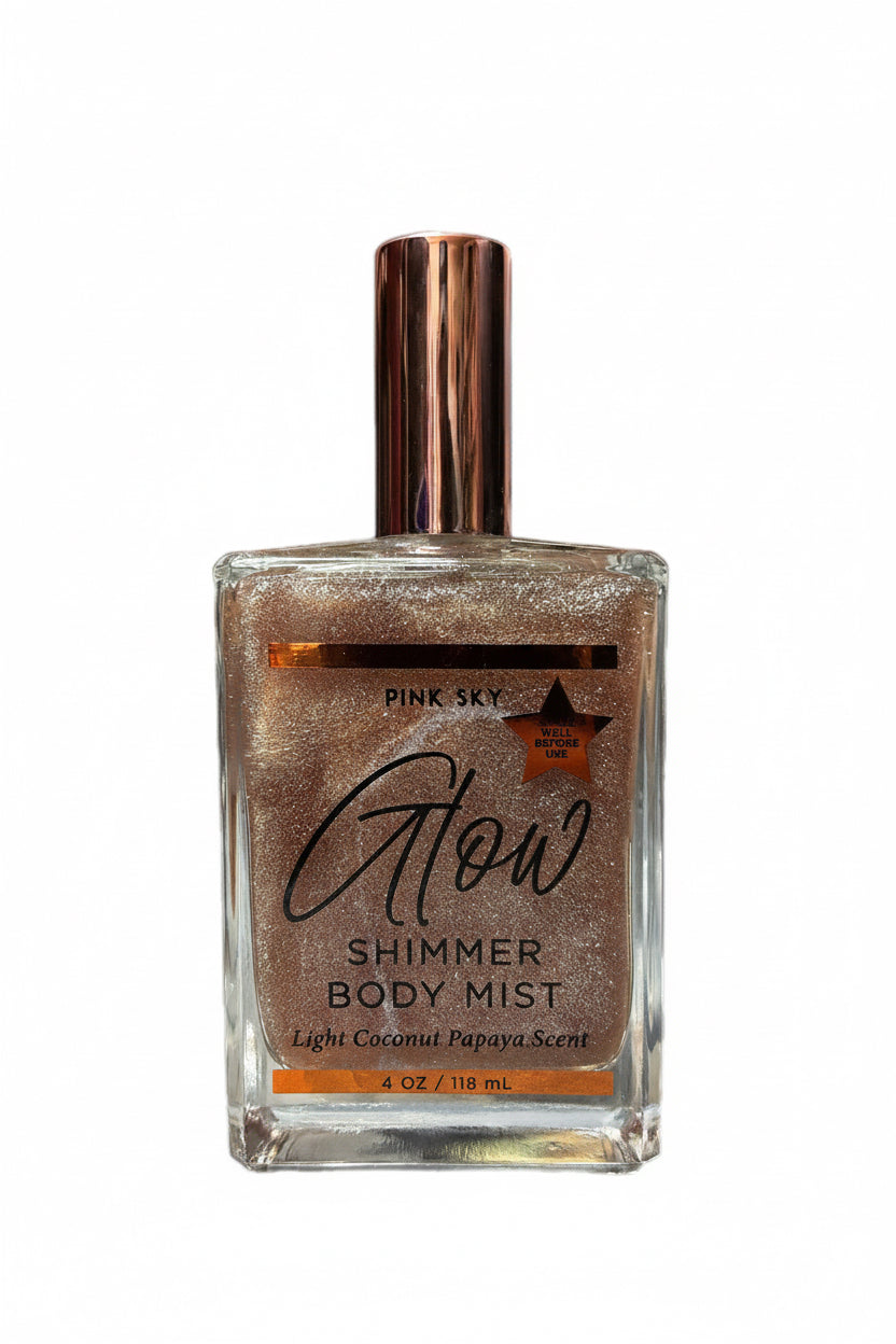 PINK SKY GLOW SHIMMER BODY MIST