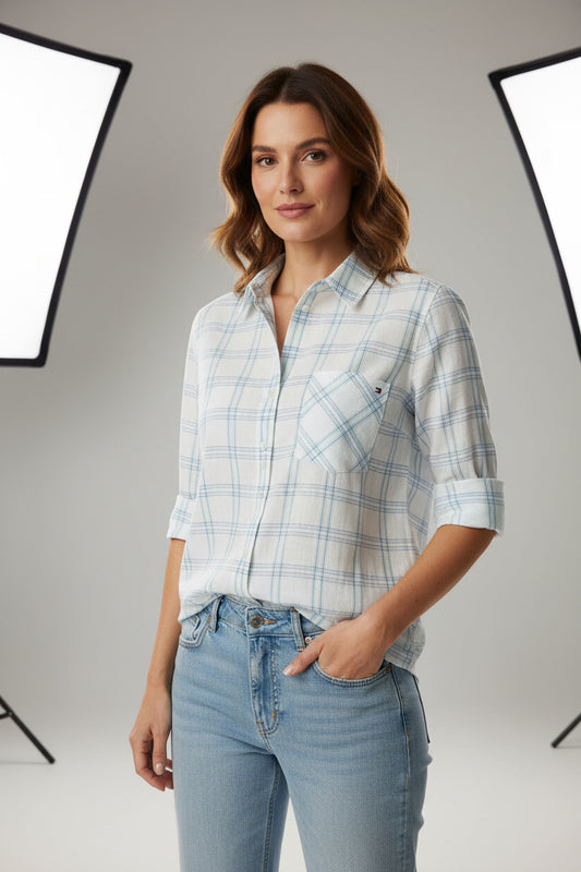 TOMMY HILFIGER CAMISA VESTIR  MUJER