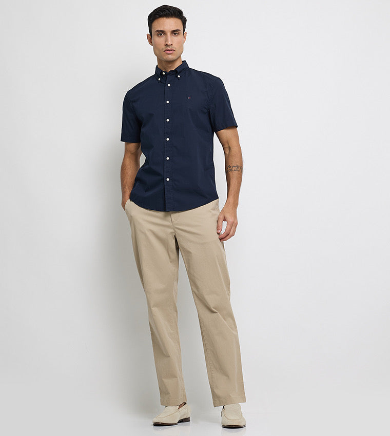 TOMMY HILFIGER VESTIR MANGA CORTA HOMBRE