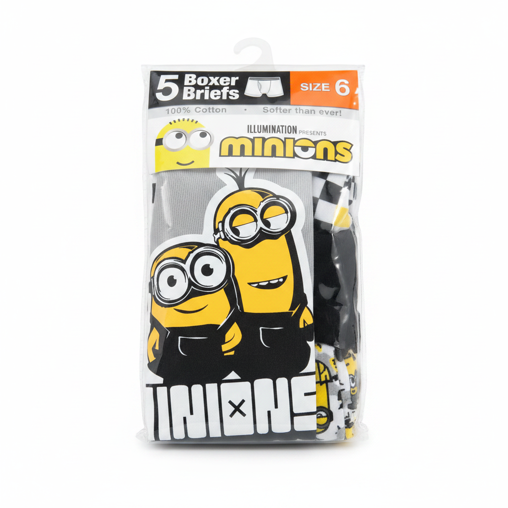 MINIONS BÓXER NIÑO