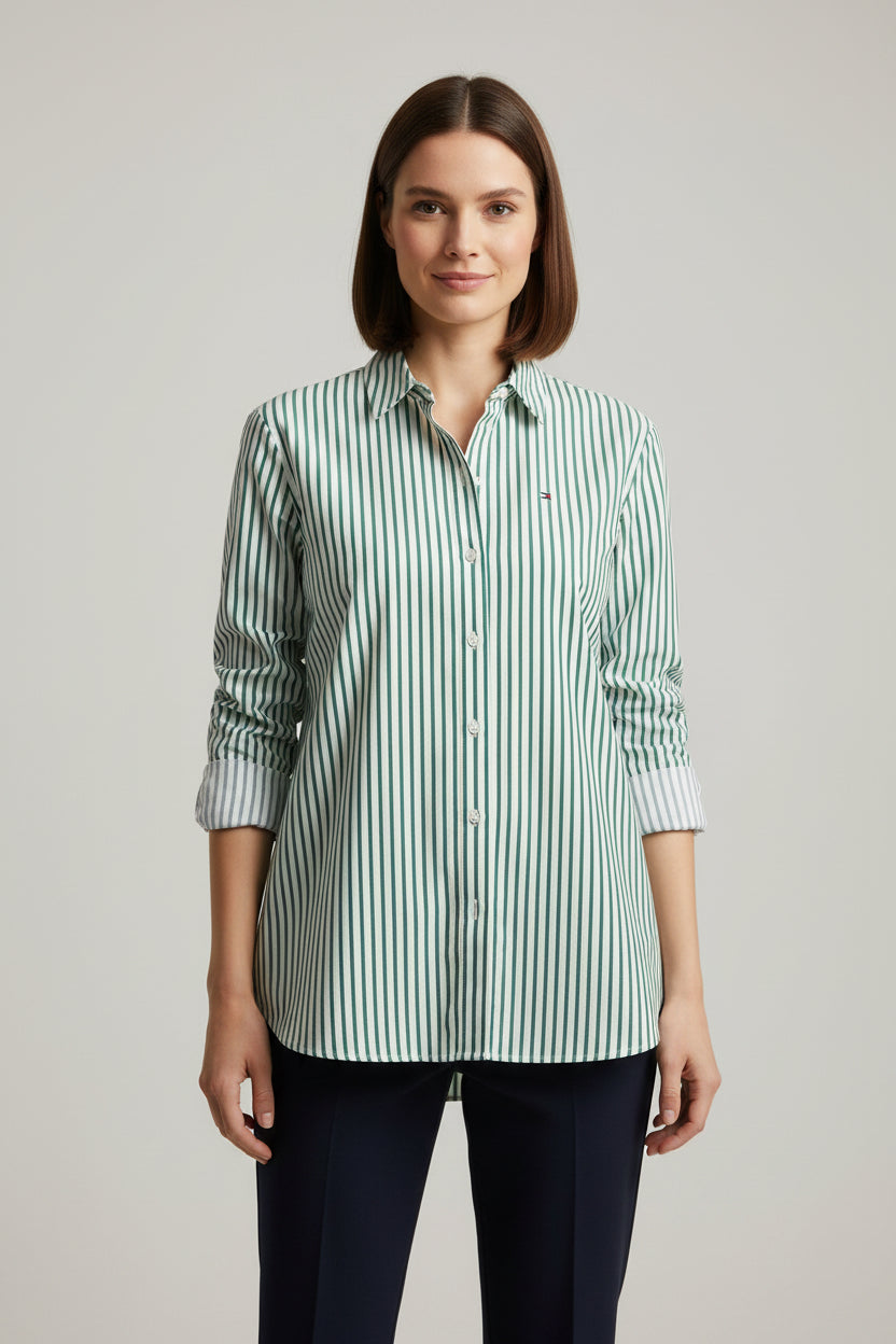 TOMMY HILFIGER CAMISA VESTIR DE MUJER