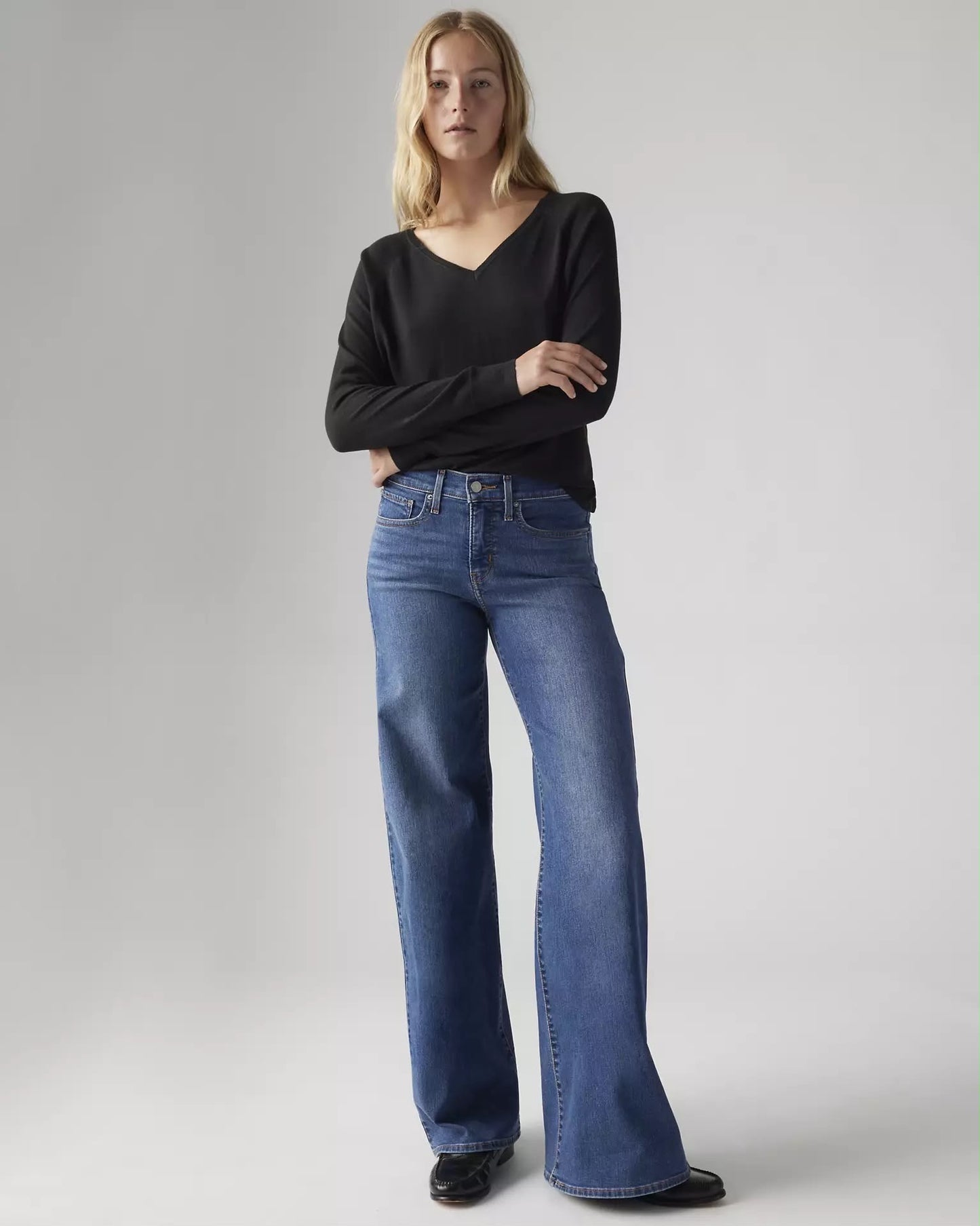 LEVIS SHAPING WIDE LEG