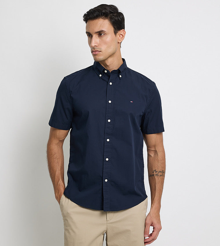 TOMMY HILFIGER VESTIR MANGA CORTA HOMBRE