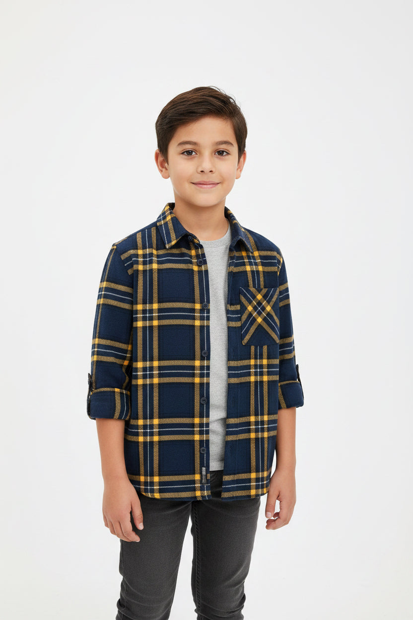PRIMARK CAMISA VESTIR MANGA LARGA DE NIÑO