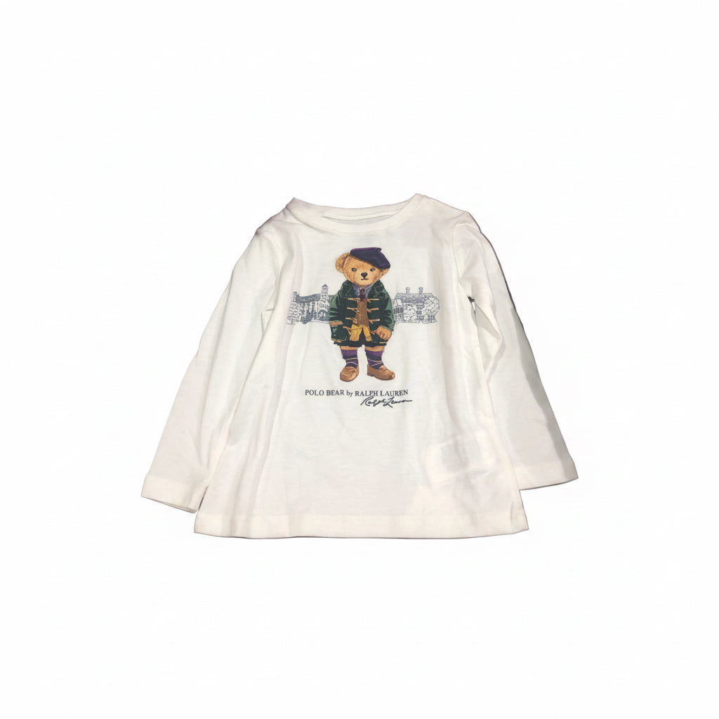 POLO RALPH LAUREN CAMISA DE NIÑA MANGA LARGA