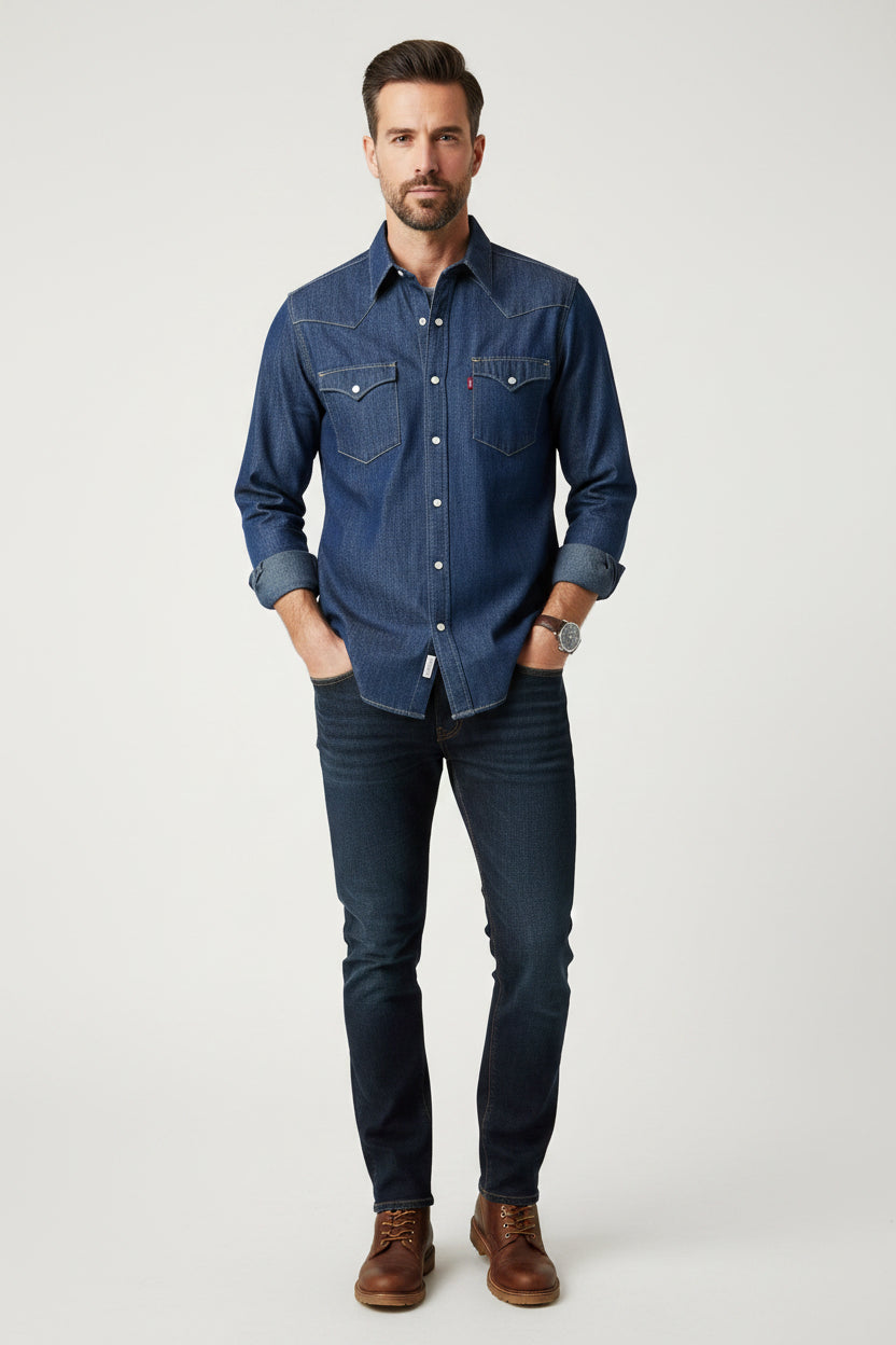 LEVIS CAMISA VESTIR MANGA LARGA HOMBRE