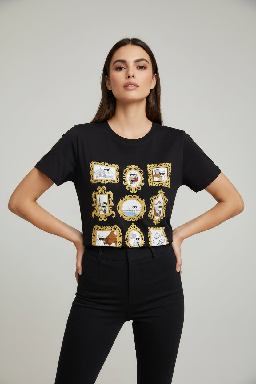 KARL LAGERFELD CAMISETA DE MUJER