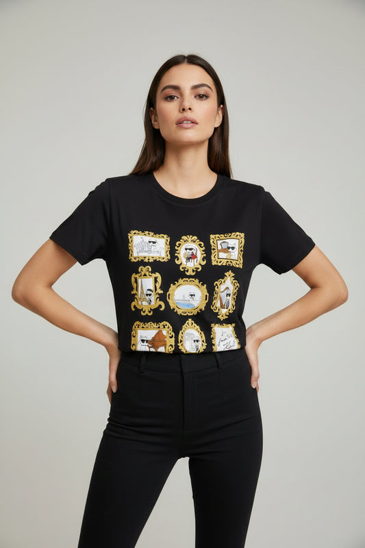KARL LAGERFELD CAMISETA DE MUJER