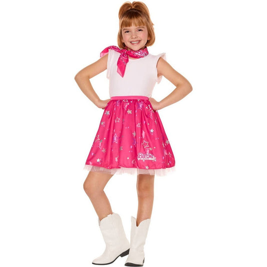 VAQUERA BARBIE DISFRAZ NIÑA