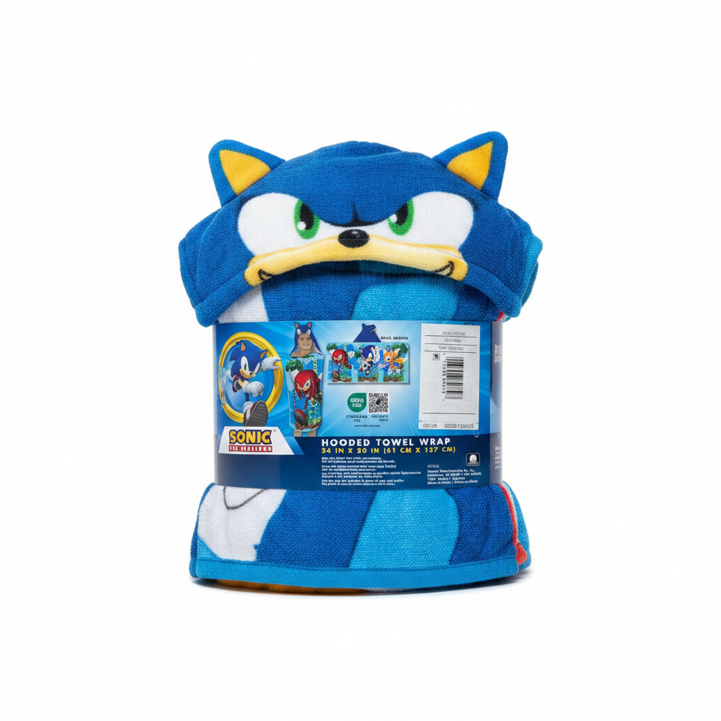 SONIC TOALLA DE NIÑO