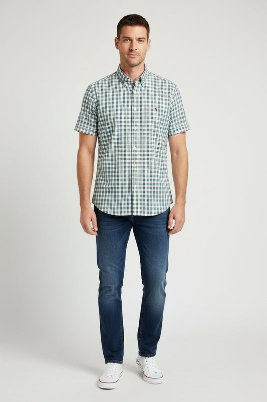 TOMMY HILFIGER VESTIR HOMBRE MANGA CORTA HOMBRE