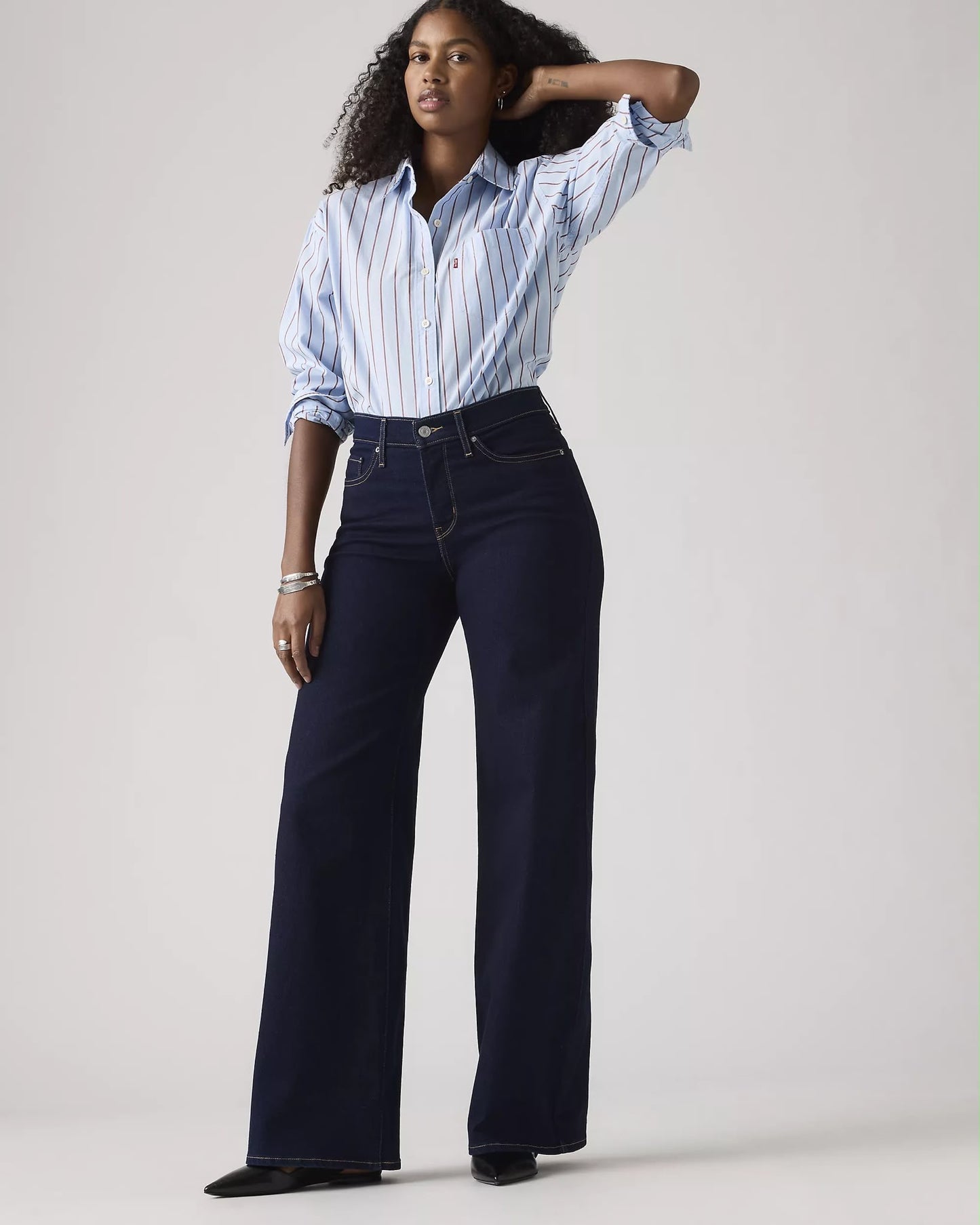 LEVIS SHAPING WIDE LEG