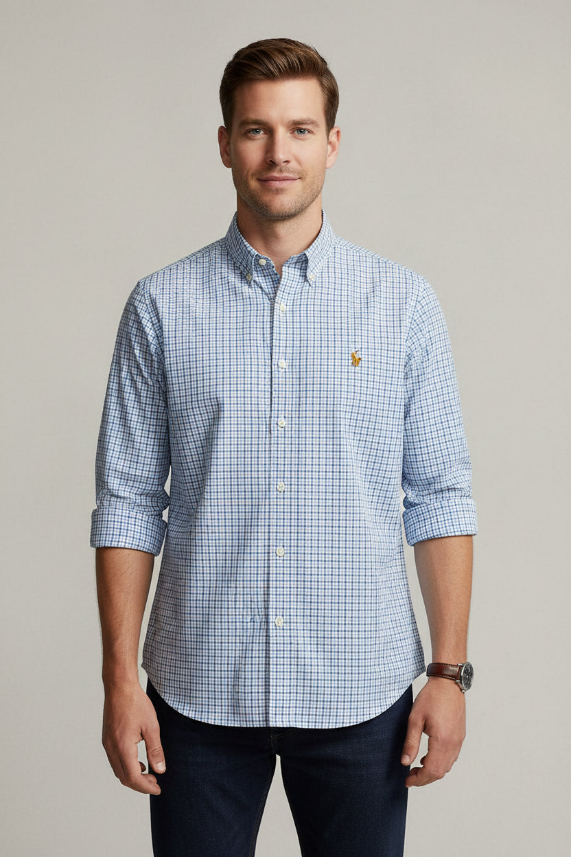 POLO RALPH LAUREN CAMISA VESTIR MANGA LARGA DE MUJER