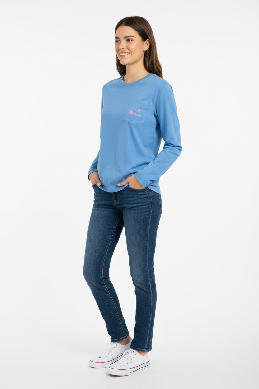 VINEYARD VINES CAMISA MANGA LARGA  MUJER