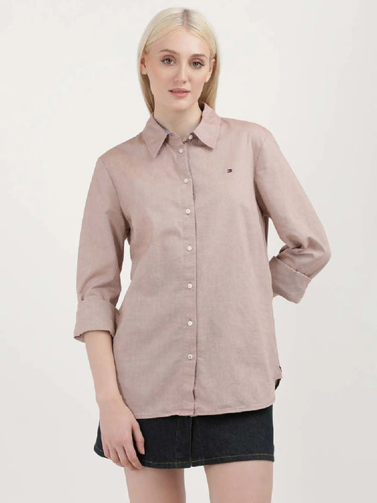TOMMY HILFIGER CAMISA DE MUJER MANGA LARGA