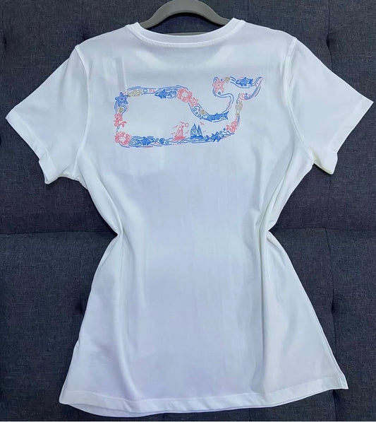 VINEYARD VINES CAMISETA MUJER