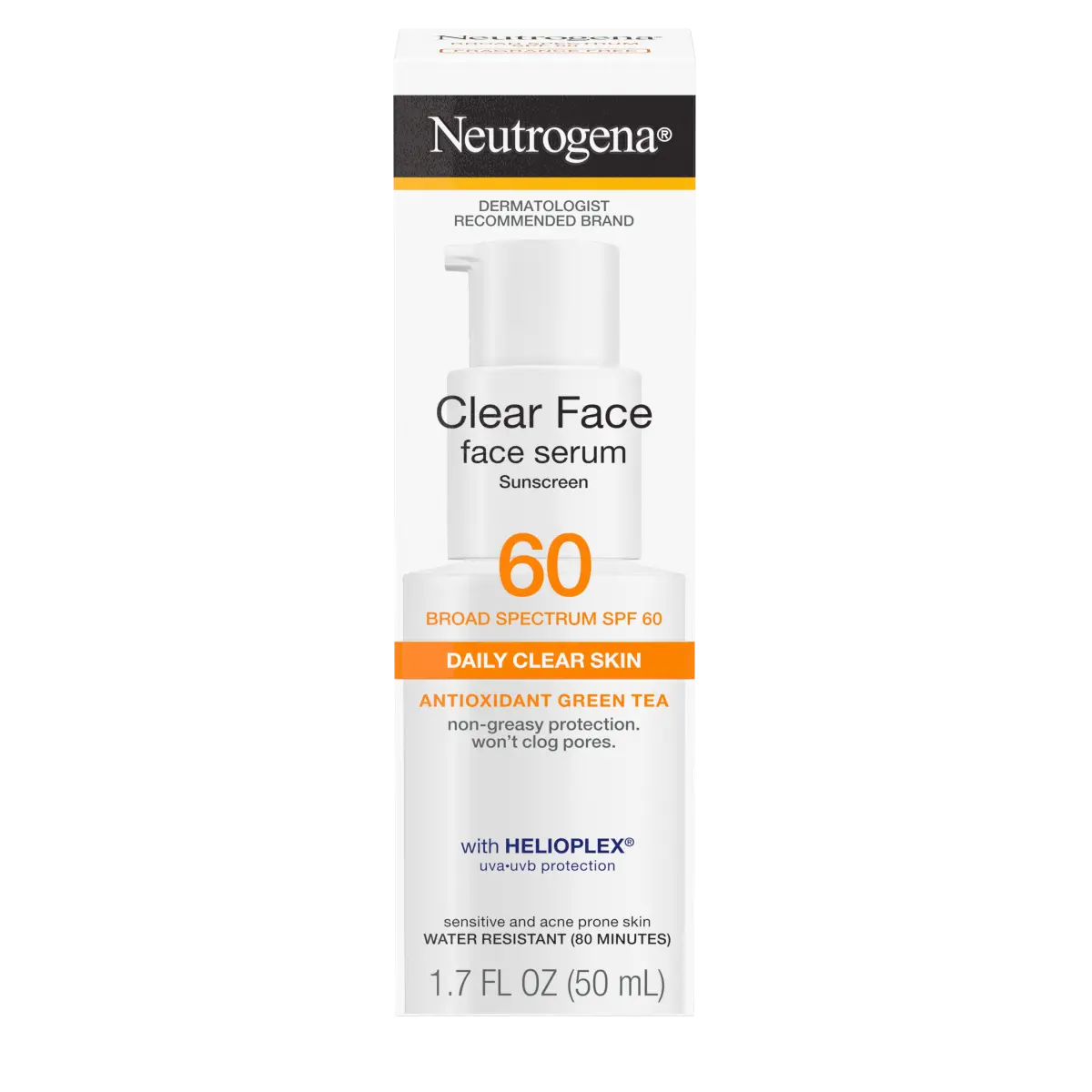 NEUTROGENA CLEAR FACE 60