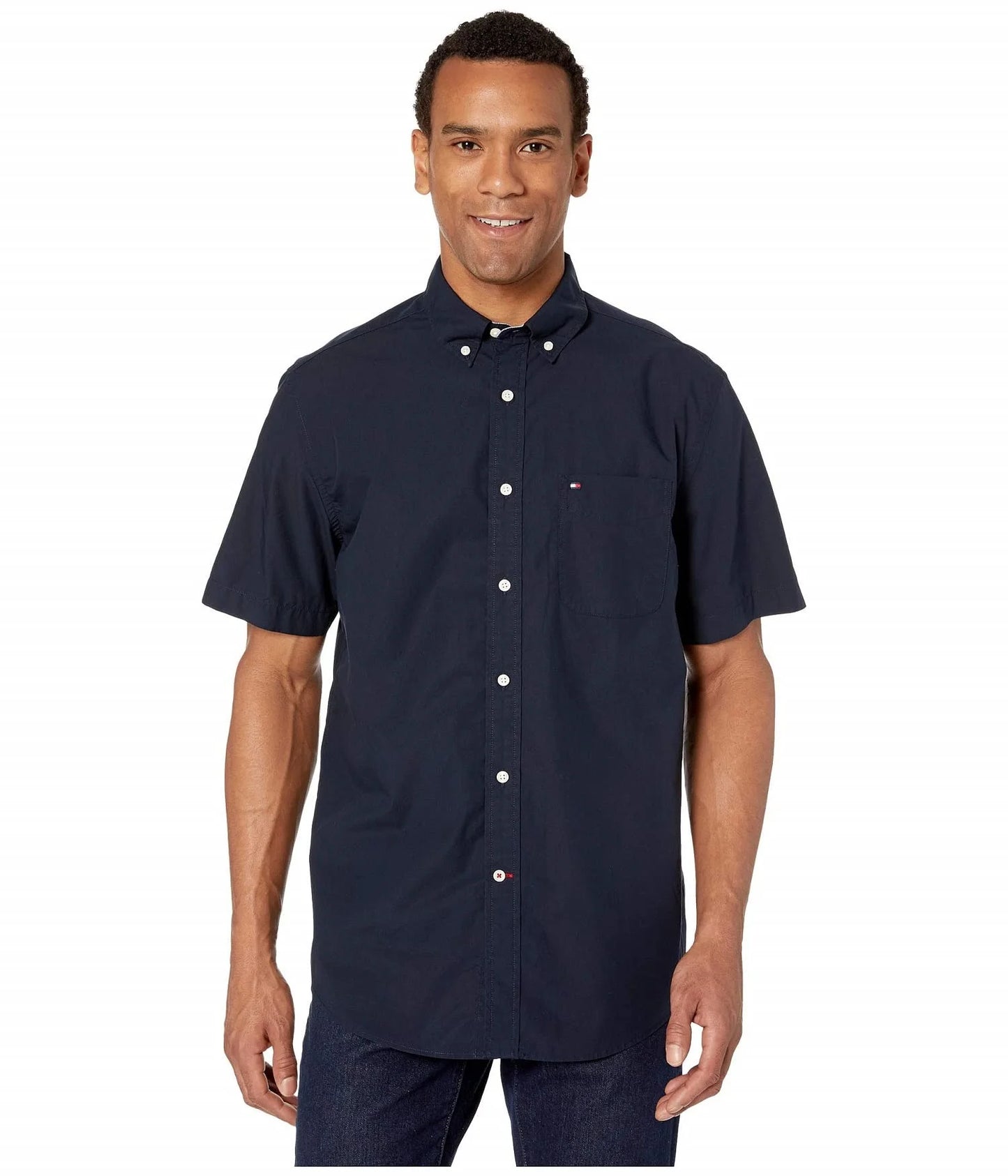 TOMMY HILFIGER CAMISA VESTIR MANGA CORTA