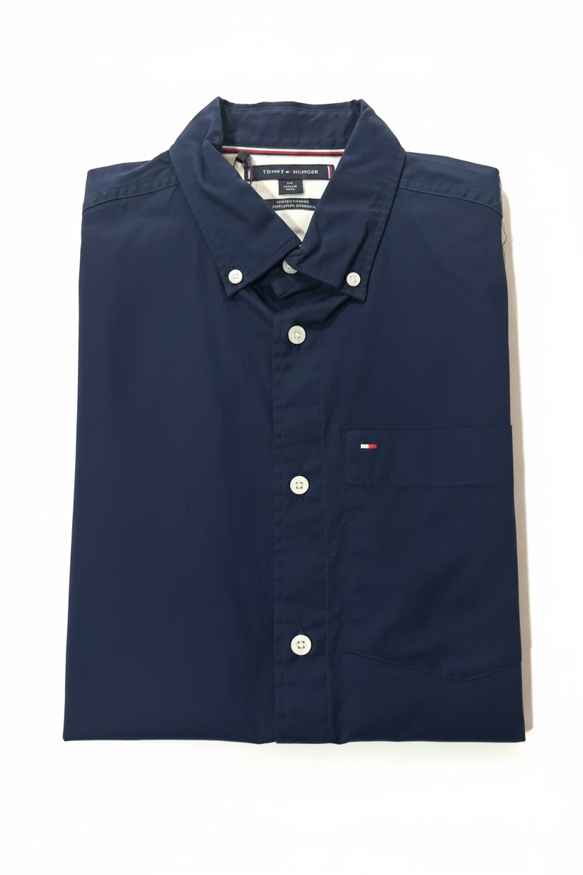 TOMMY HILFIGER VESTIR MANGA CORTA HOMBRE
