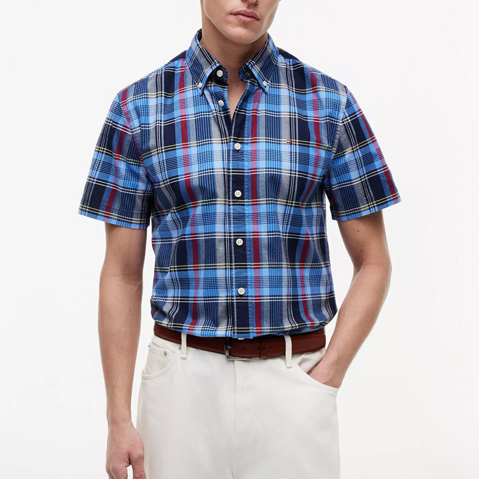 TOMMY HILFIGER VESTIR MANGA CORTA HOMBRE