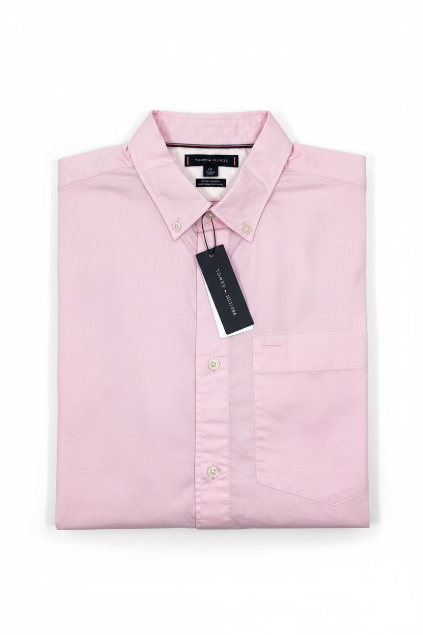 TOMMY HILFIGER VESTIR MANGA CORTA HOMBRE