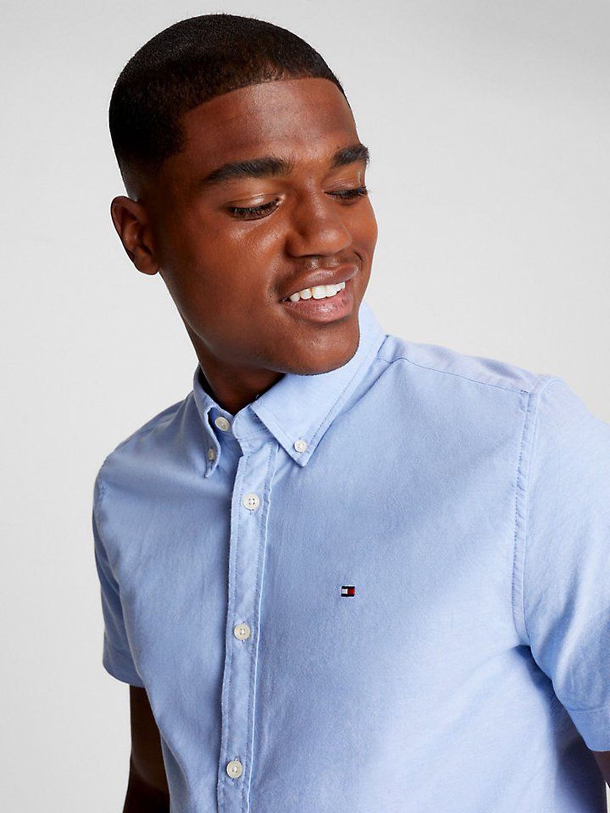 TOMMY HILFIGER VESTIR MANGA CORTA HOMBRE
