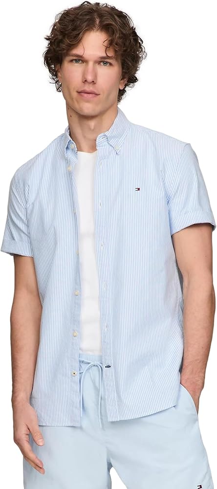 TOMMY HILFIGER VESTIR MANGA CORTA HOMBRE