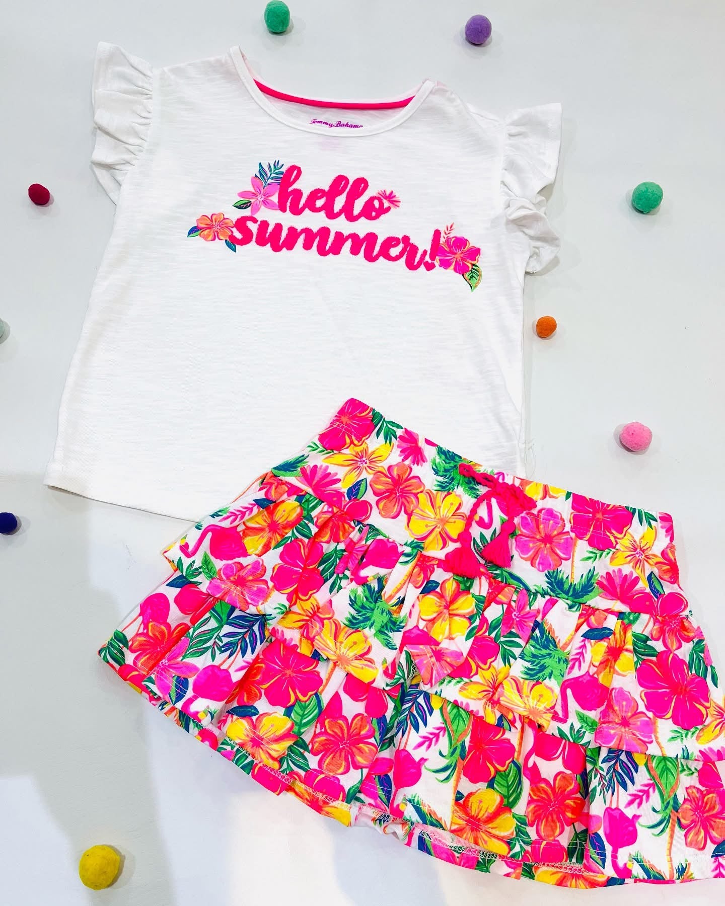 TOMMY BAHAMA CONJUNTO DE NIÑA