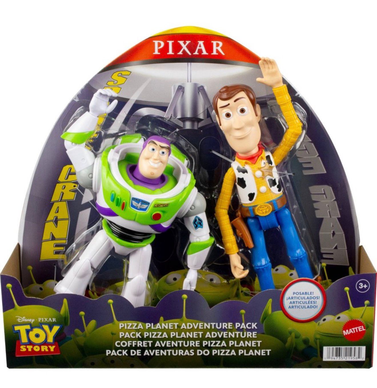 TOY STORY WOODY Y BUZZ SET