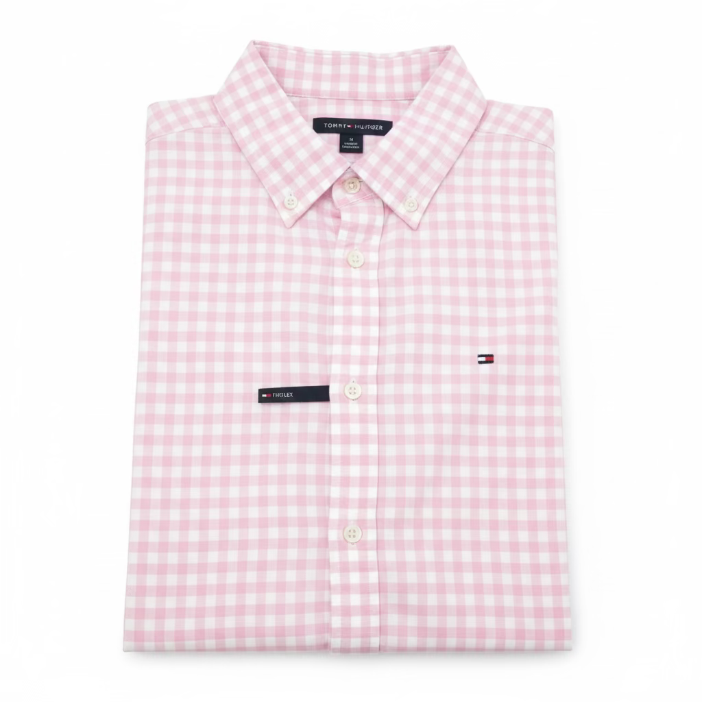 TOMMY HILFIGER  VESTIR MANGA CORTA HOMBRE