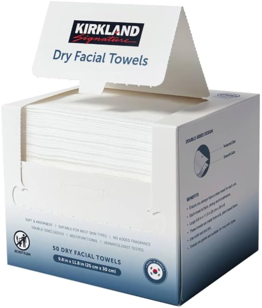 KIRKLAND TOALLAS FACIALES