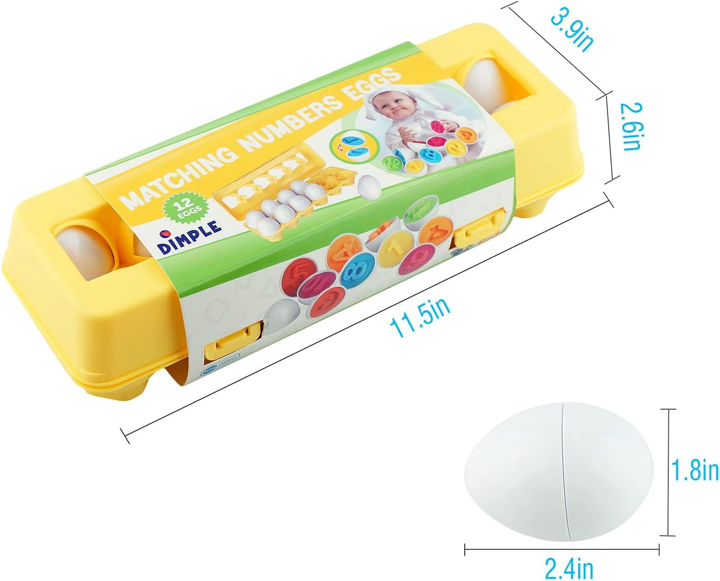 MATCH & SORT EGGS