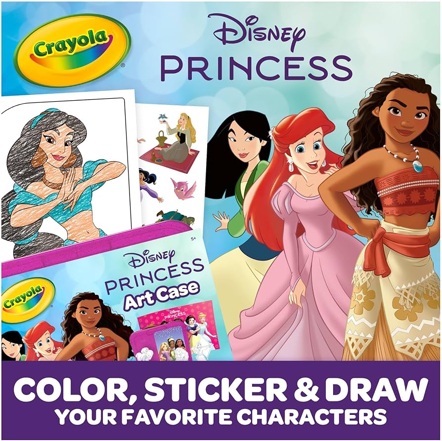 DISNEY PRINCESS ART CASE