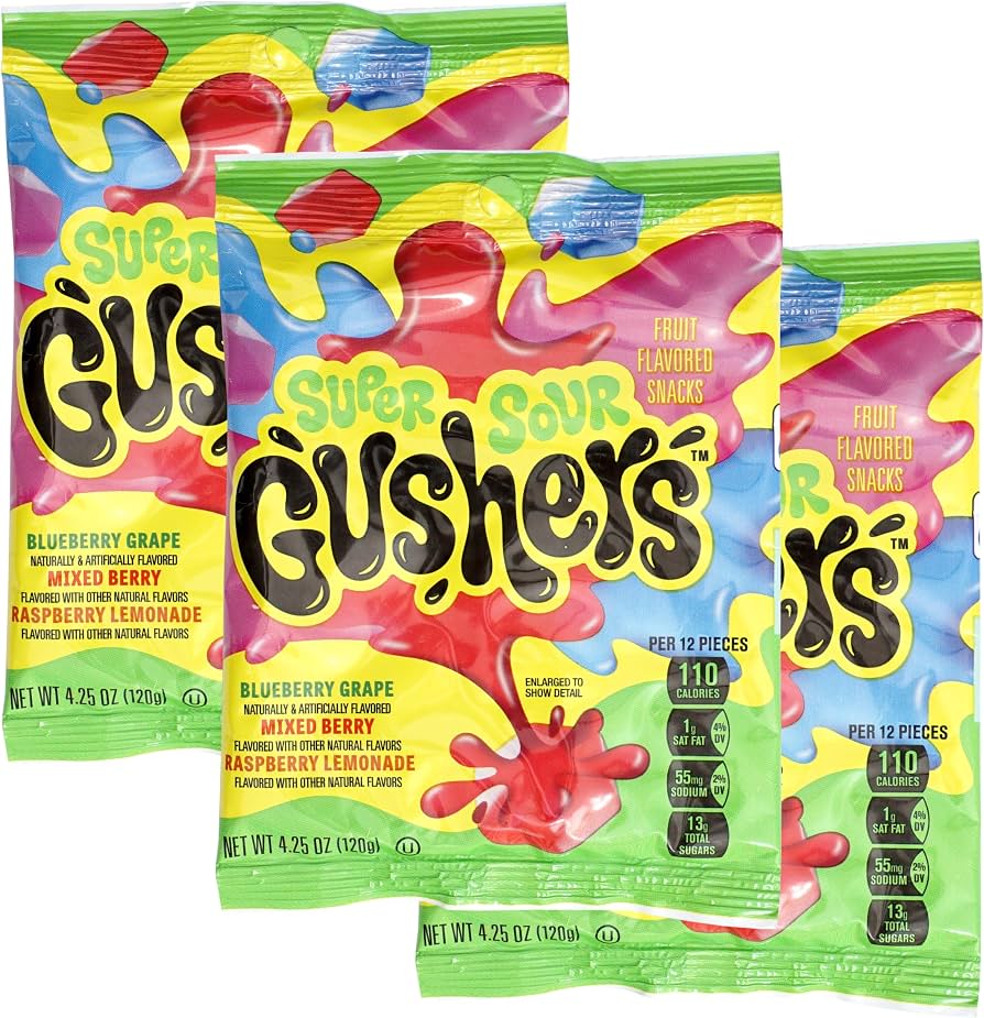 SUPER SOUR GUSHERS